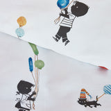 Fiep Westendorp Feest Pastel Cotton Quilt Cover Set Single - Side View