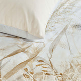 Bedding House Florine Sand Cotton Quilt Cover Set Queen - Side View