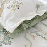 PIP Studio Giardini di Frutta White Cotton Quilt Cover Set Queen - Top-Down View