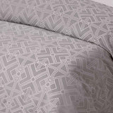 Accessorize Gregory Jacquard Quilt Cover Set Queen - Front View