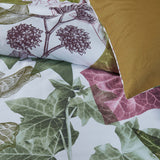 Bedding House Ivy Multi Cotton Quilt Cover Set Queen - Side View