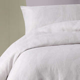Accessorize Java Silver Jacquard Quilt Cover Set Queen - Front View