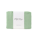 Vintage Design Homewares Pistachio French Linen Quilt Cover Set King
