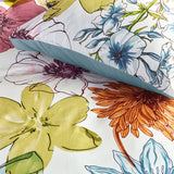 Bedding House Lotti Multi Cotton Floral Quilt Cover Set Queen - Side View