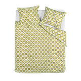 Bedding House Mae Green Seersucker Cotton Quilt Cover Set Queen