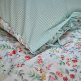 PIP Studio Midnight Garden White Cotton Quilt Cover Set King - Front View