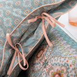 PIP Studio Origami Tree  Light Blue Quilt Cover Set King - Side View