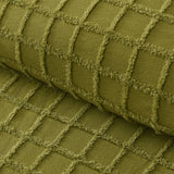 Vintage Design Homewares Parquet Cacti Green Polyester Cotton Quilt Cover Set Single