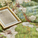 Bedding House Van Gogh Peach Trees Green Cotton Sateen Quilt Cover Set Queen - Side View