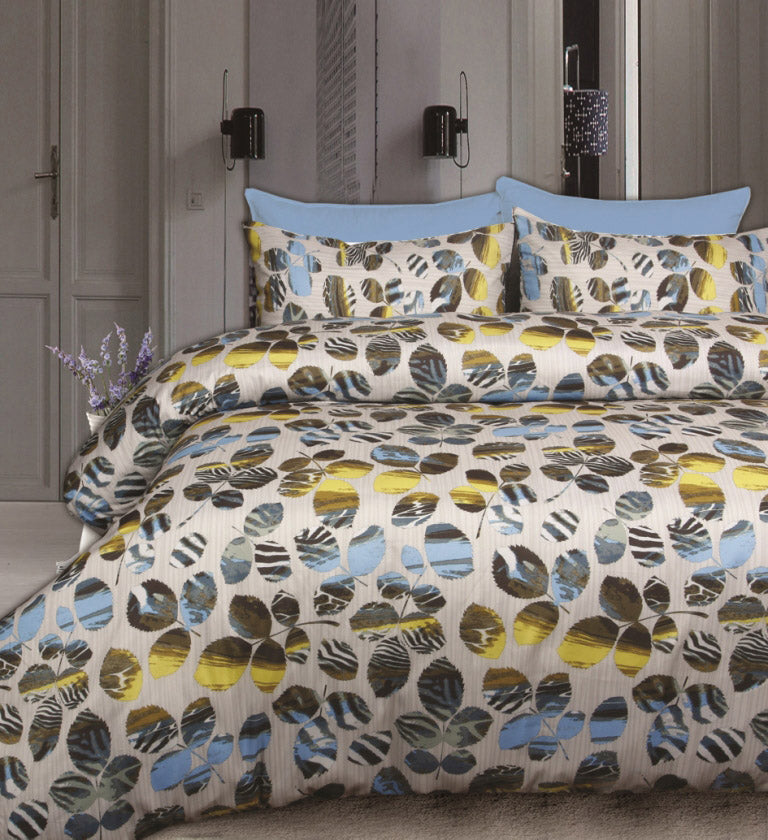 Westwood Foliage Print Quilt Cover Set - Double Size
