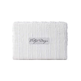 Vintage Design Homewares Reflections White Cotton Quilt Cover Set Double - 45-Degree Angle