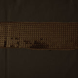 Accessorize Sequins Chocolate Quilt Cover Set Single - Front View