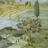 PIP Studio Toscana Green Cotton Quilt Cover Set Queen - Top-Down View