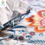 PIP Studio Tree of Life White 100% Cotton Quilt Cover Set Super King - Front View