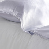 Accessorize Self Tanning Polyester Sheet Protector 145cm x 220cm Stone - Side View