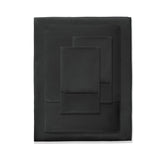 Accessorize 400TC Charcoal Bamboo Cotton Sheet Set 40cm Wall King Single - Side View