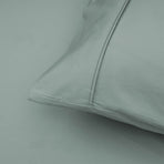 Accessorize 400TC Sage Bamboo Cotton Sheet Set 40cm Wall Single