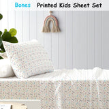 Happy Kids Bones Kids Printed Sheet Set Single - Front View