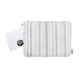 Accessorize Cotton Flannelette Sheet Set Weathered Stripe - Single - Side View