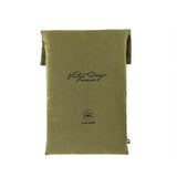 Vintage Design Homewares Hemp Fern Sheet Set Super King - Front View