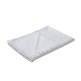 Rustic Chic White Washed Linen Cotton Table Runner 35 x 180cm