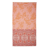 Oilily Cotton Digital Print Large Towel Bright Rose