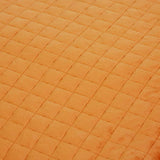 J.Elliot Home Adela Mustard Velvet Quilted Coverlet Set Queen/King - Front View