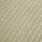 J.Elliot Home Adela Sandstone Velvet Quilted Coverlet Set Queen/King