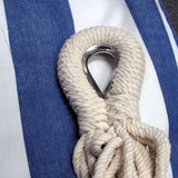 IDC Homewares Red Striped Single Size Cotton Hammock 150 x 205 cm - Front View