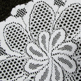Elegant Blossom Lace Table Doily Set - 2 Pieces, 36 cm Diameter
