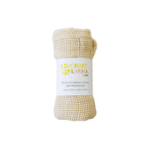 J Elliot Home Eco-Friendly Cotton Mesh Grocery Bag Set - Lemonade Karma Collection (Set of 4)