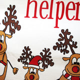 Santa's Little Helper Cotton Table Runner 33 x 180 cm - Front View