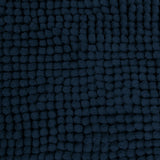 Toggle Microfiber Bath Mat Medium Navy - Side View