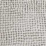 Toggle Microfiber Bath Mat Medium Silver - Side View