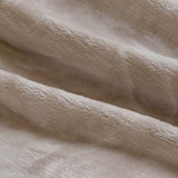 Ardor Lucia Ultra-Plush King Size Blanket in Stone - Front View