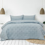 Ardor Saladin Chambray 3 Pcs Embroidered Comforter Set Queen/King