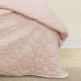 Jelly Bean Kids Bolston Pink Kids Coverlet Set Single/Double - Side View