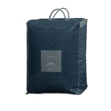 Ardor Finley Navy 3 Pcs Quilted Coverlet Set Queen/King - 45-Degree Angle