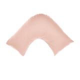 300TC Soft Cotton V Shape Pillowcase in Blush Pink