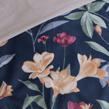 Ardor 250TC Ariana Floral Cotton Sateen Quilt Cover Set Queen - Side View