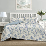 Algodon Abigail Multi Lightly Quilted Cotton Jacquard Quilt Cover Set King