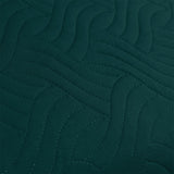 Ardor Asher Deep Teal Embossed Vintage Washed Quilt Cover Set King