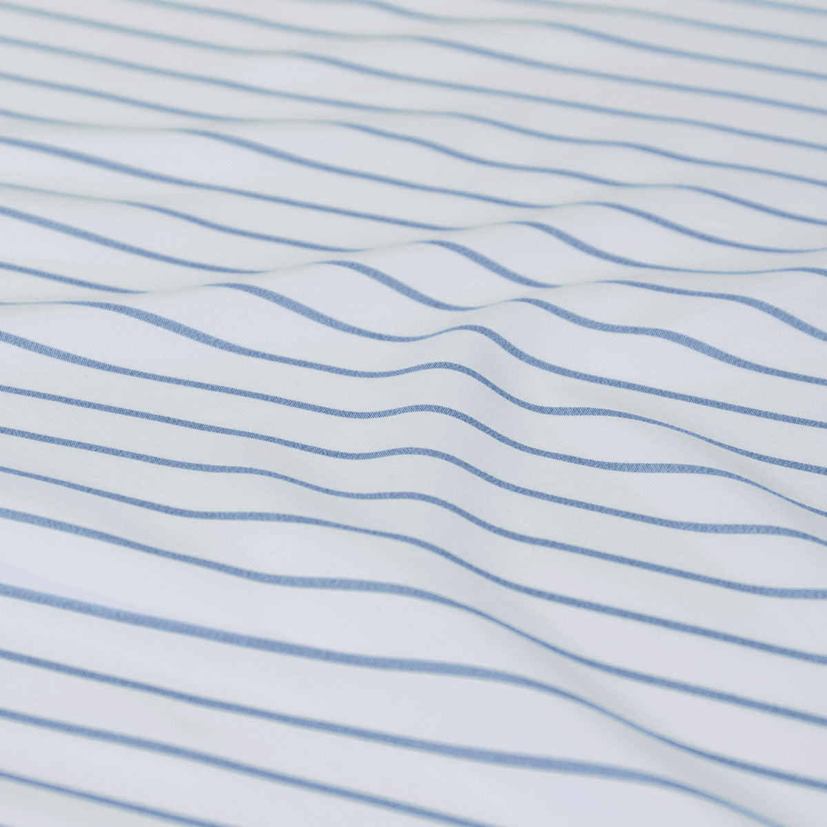 Ardor Frankie Blue Stripe Yarn Dyed Reversible Quilt Cover Set King