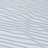 Ardor Frankie Blue Stripe Yarn Dyed Reversible Quilt Cover Set King