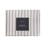 Ardor Frankie Natural Stripe Yarn Dyed Reversible Quilt Cover Set King