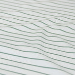 Ardor Frankie Sage Stripe Yarn Dyed Reversible Quilt Cover Set King