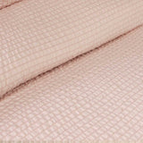Ardor Ingrid Blush Seersucker Stripe Quilt Cover Set Double - Side View