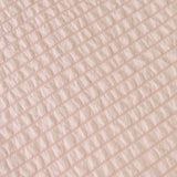Ardor Ingrid Blush Seersucker Stripe Quilt Cover Set King - 45-Degree Angle