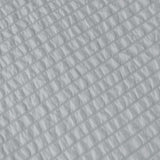 Ardor Ingrid Silver Seersucker Stripe Quilt Cover Set Queen