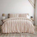 Ardor Seersucker Quilt Cover Set Lisbon Shell King